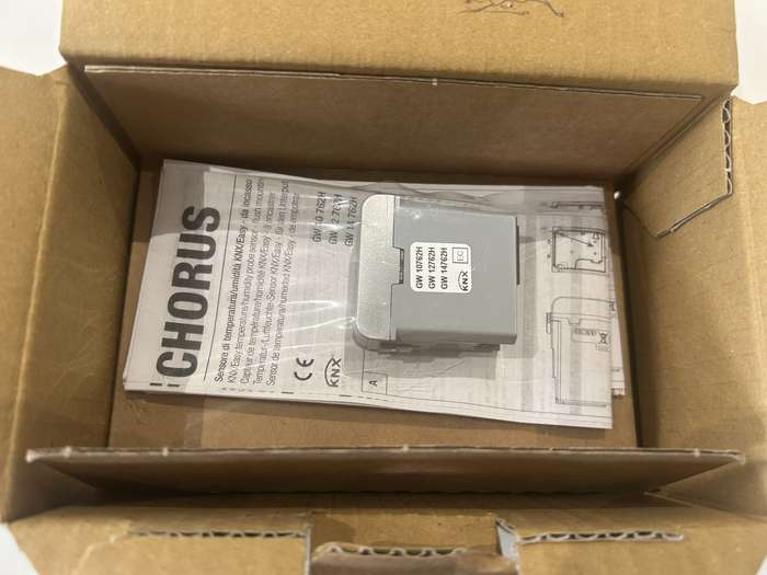 KNX EASY TEMPERATURE/HUMIDITY PROBE SENSOR TITANIUM GW14762H