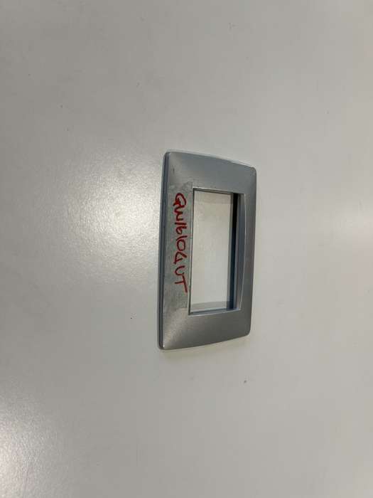 GEWISS 4X4 COVER PLATE 3 GANG WHITE WALL PLATE GW16142VT GEWISS