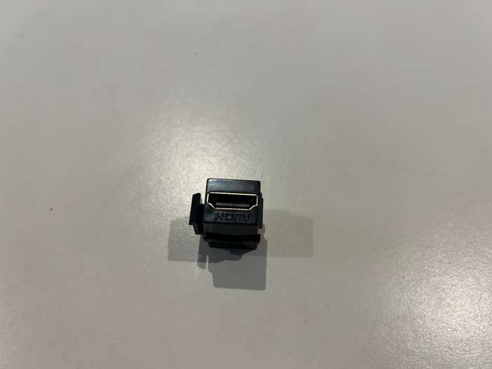 CHORUS KEYSTONE HDMI ADAPTOR JACK BLACK GW38056 GEWISS