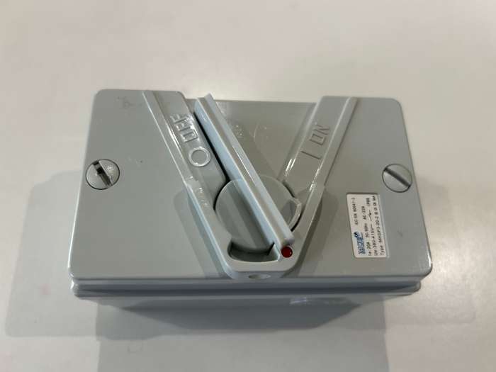 Mini IP66 Isolator 20A MHSP3-20-2