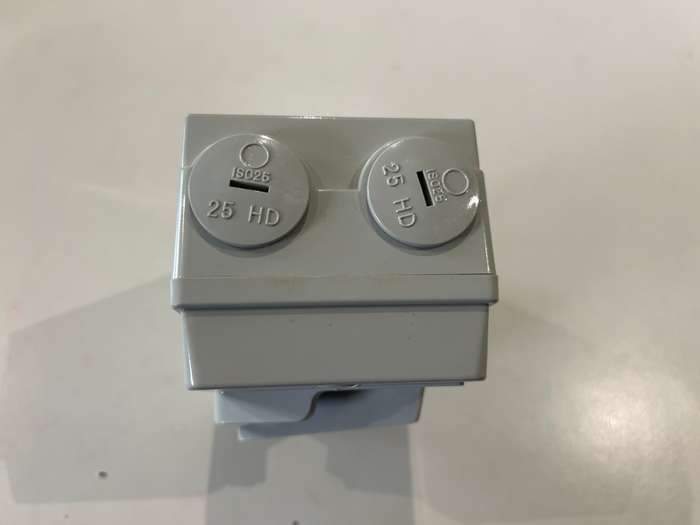 Mini IP66 Isolator 20A MHSP3-20-2