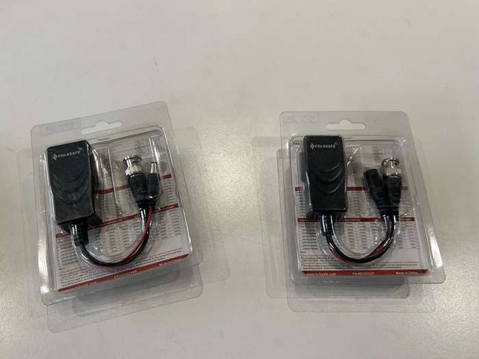 FOLKSAFE BALUN 1CH HD PWR PASSIVE AHD VID