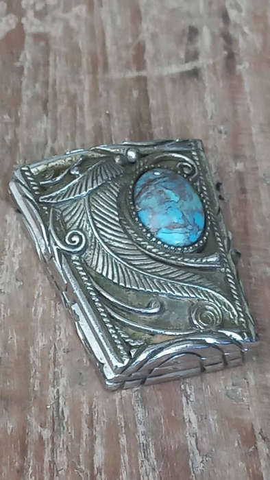 Estée Lauder Vintage Compact - Navajo Style Collectable Gem
