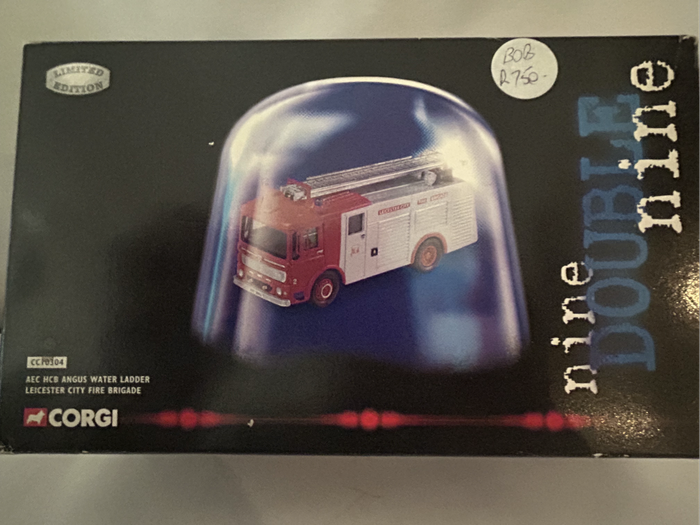Corgi fire engine