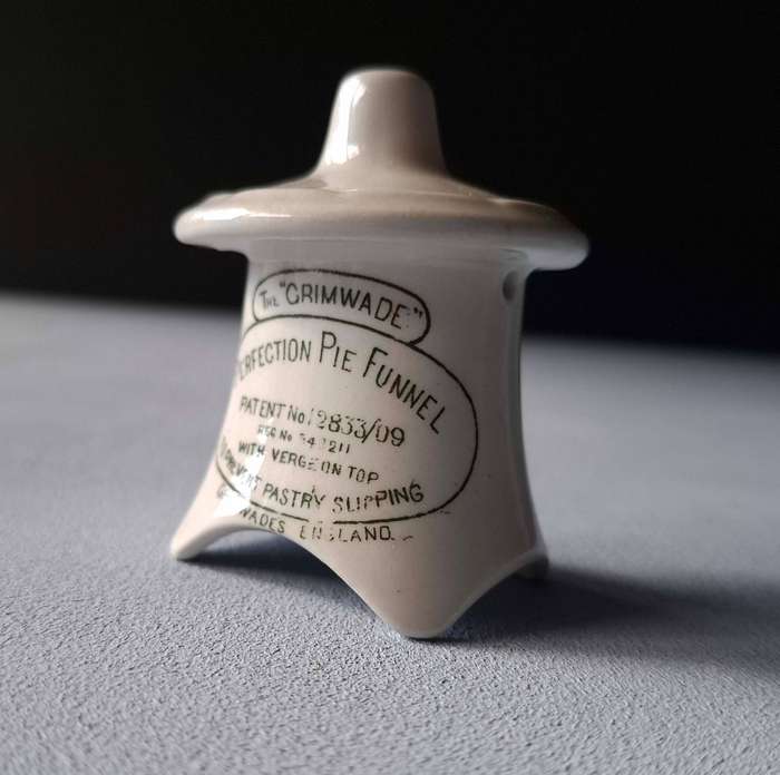 Collectible Mid-Century  The 'Grimwade' Ceramic Pie Funnel