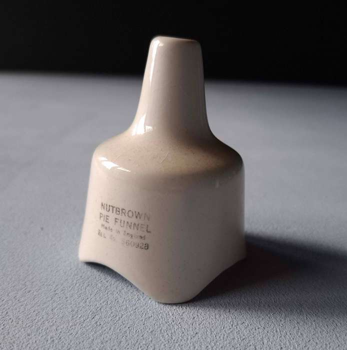 Collectible Mid-Century Thomas M Nutbrown Ceramic Pie Funnel