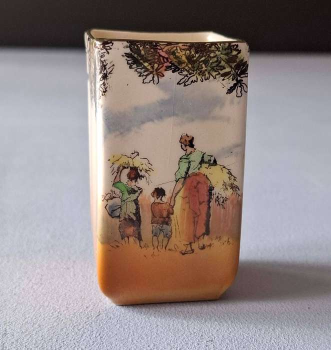 Small Royal Doulton The Gleaners Seriesware Vases