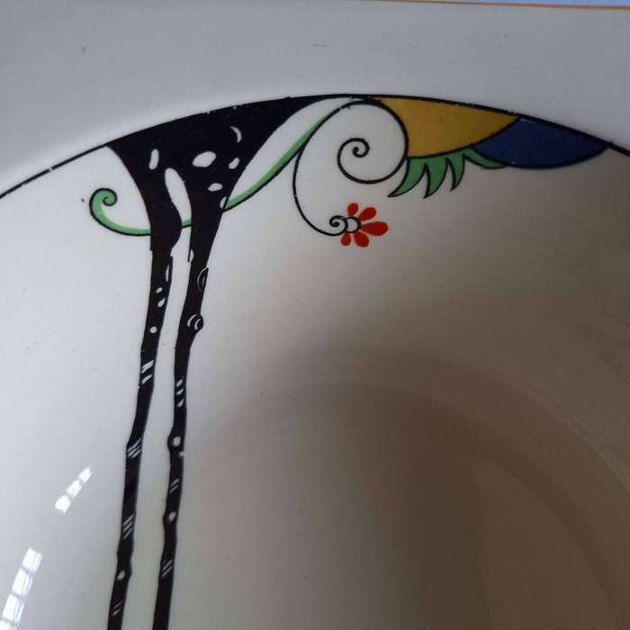 1930s Wood's Ivory Ware Serving or Salad Bowl