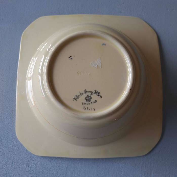 1930s Wood's Ivory Ware Serving or Salad Bowl
