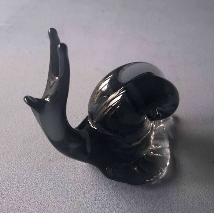 Vintage Vincenzo Nason Murano Glass Snail