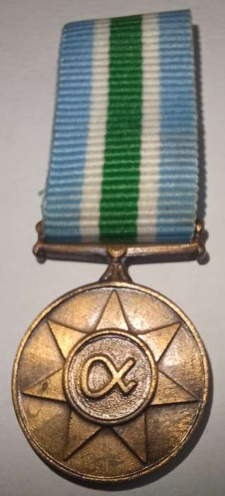 SADF- UNITAS MINIATURE MEDAL & RIBBON