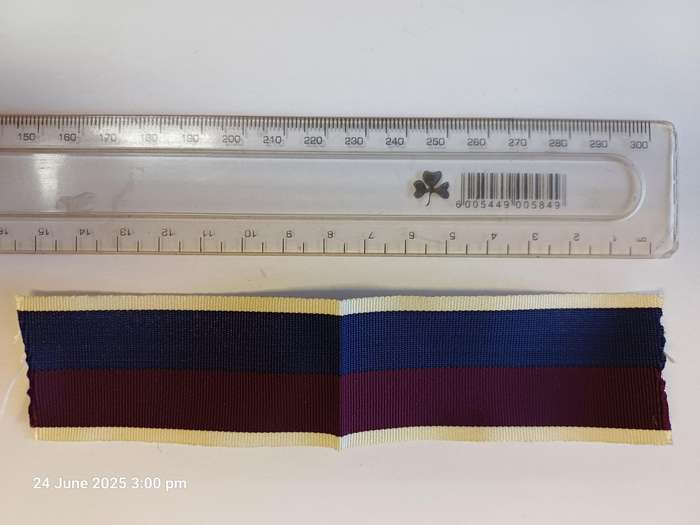 RAF LONG SERVICE & GOOD CONDUCT MEDAL RIBBON (15CM)