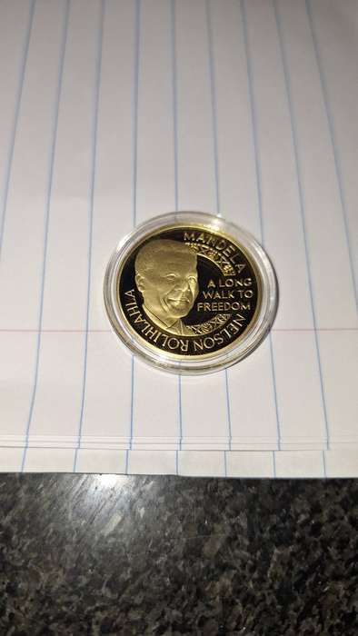 1/2 Oz Paravanda Nelson Mandela Coin