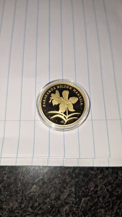 1/2 Oz Paravanda Nelson Mandela Coin