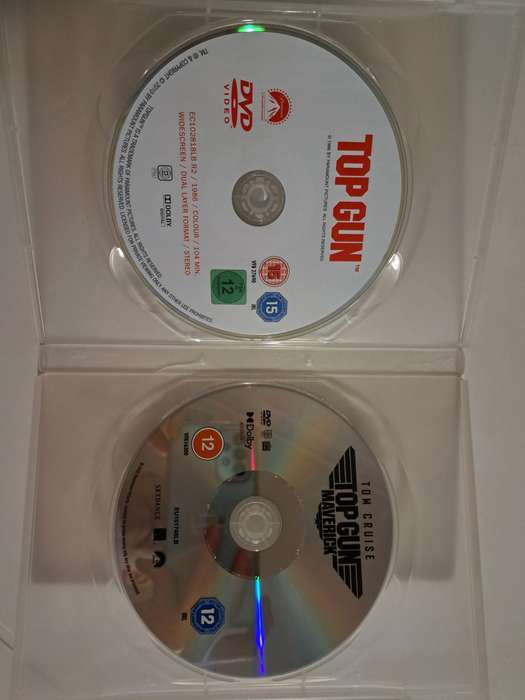 Top Gun 1 & Top Gun 2 : Maverick DVD boxset (1986/2022)