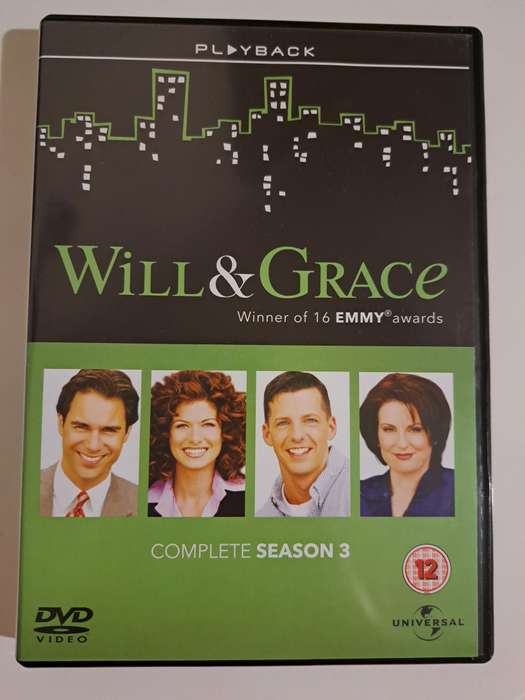 Will & Grace season 1 - 4 DVD boxset (1999-2002)
