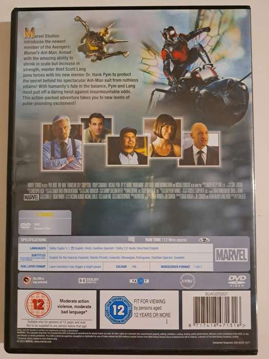 Ant-Man DVD (2015)