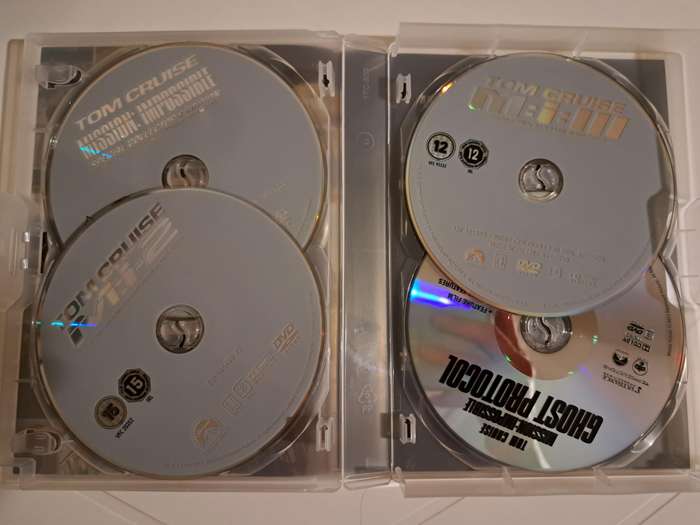 Mission Impossible 1 - 4 DVD boxset (1996/2000/2006/2011)