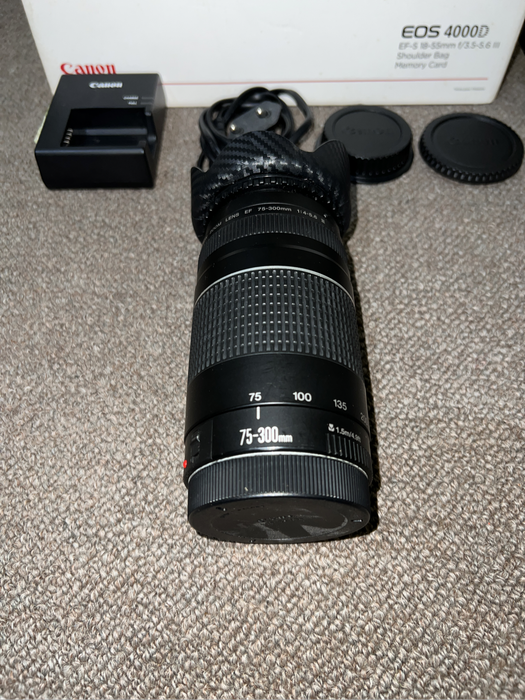 Canon 4000D twin lens bundle