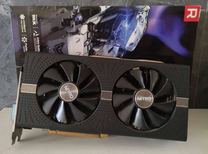  SAPPHIRE RX 580 4GB NITRO+  DOMINATE 1080P GAMING 