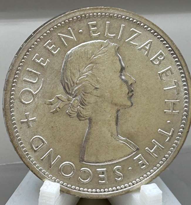 PROOF 1953 SOUTHERN RHODESIA CROWN ONLY 1500 MINTED SCARES AND NONE ON MARKET