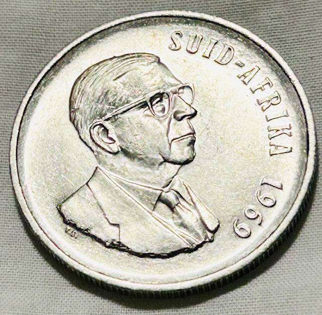 1969 Silver One Rand, Donges Special mintage see History