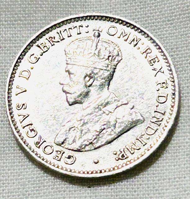  1914 SCARES British West Africa Three Pence Full Detail A/U