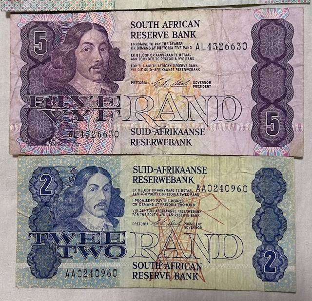 3 CL STALS Combo of Banknotes as one lot