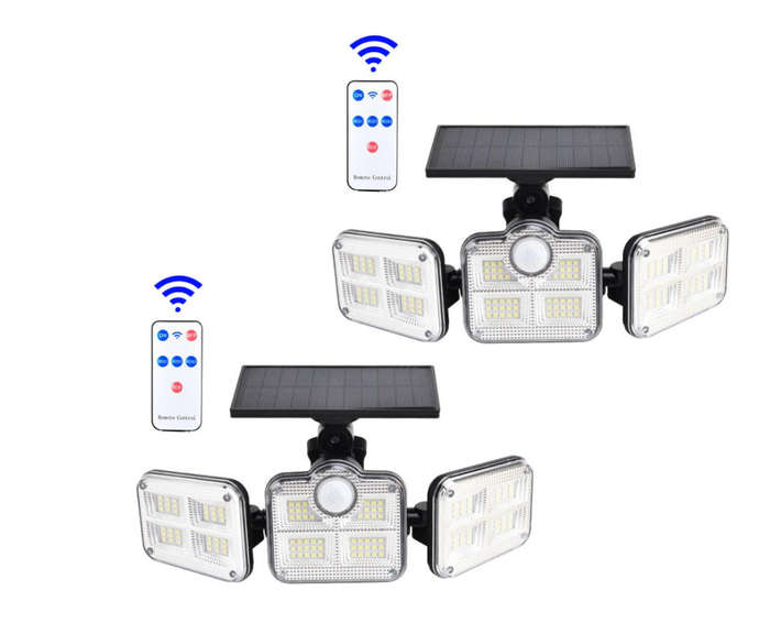 Hurriaj 2 Pack - Solar Sensor Lights