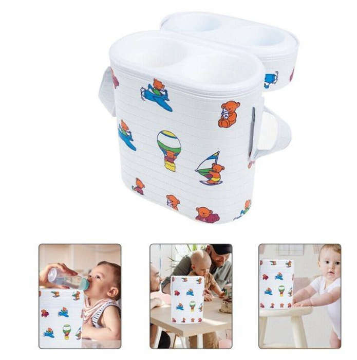 hurriaj Cute Design Double Insulated Baby Bottle Warmer