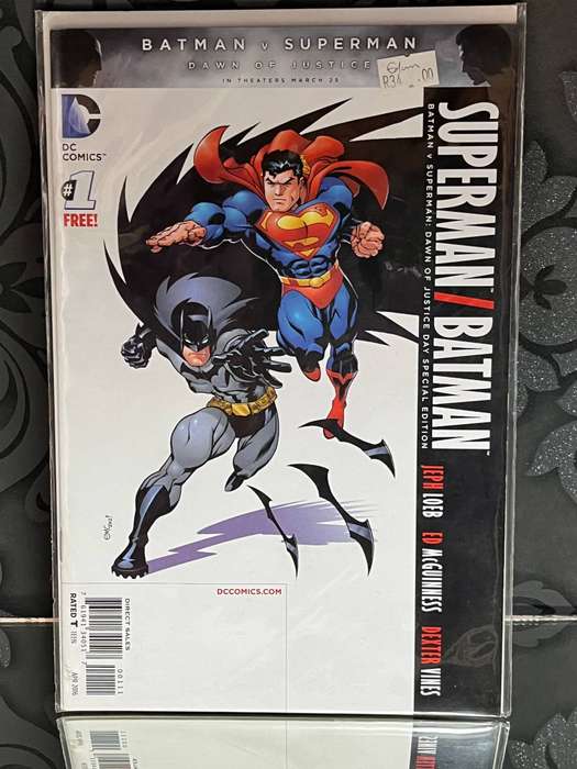 Batman v Superman: Dawn of Justice #1 Special Edition Comic Book  DC Comics