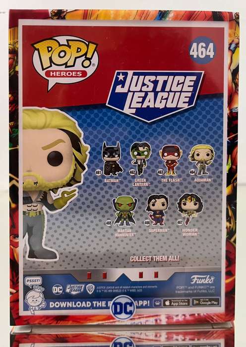  DC Funko Pop! Heroes Aquaman #464  Target Exclusive Justice League Icon