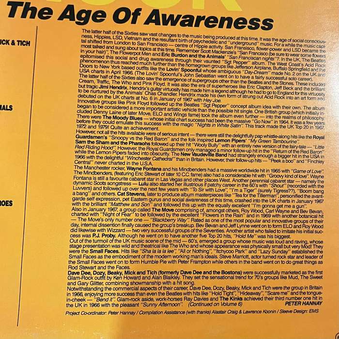  History of Rock Vol. 5  The Age of Awareness (1986)  Iconic Elvis Cover  Various Artists