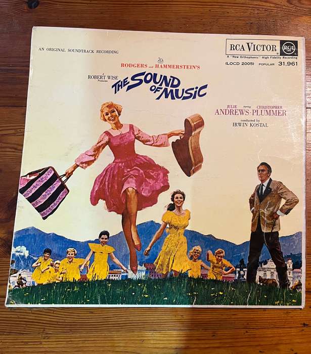  The Sound of Music  Original 1965 Soundtrack LP  Julie Andrews & Christopher Plummer
