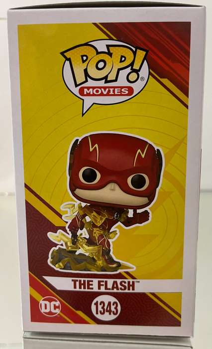 DC Movies Funko Pop! The Flash #1343  Glow in the Dark Amazon Exclusive