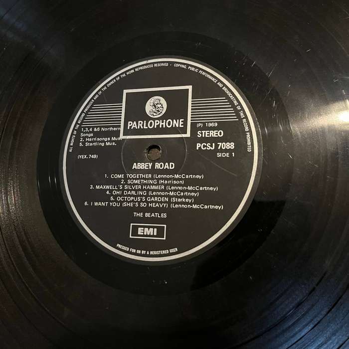 The Beatles  Abbey Road  Iconic 1969 Vinyl  Parlophone  Must-Have for Beatles Collectors