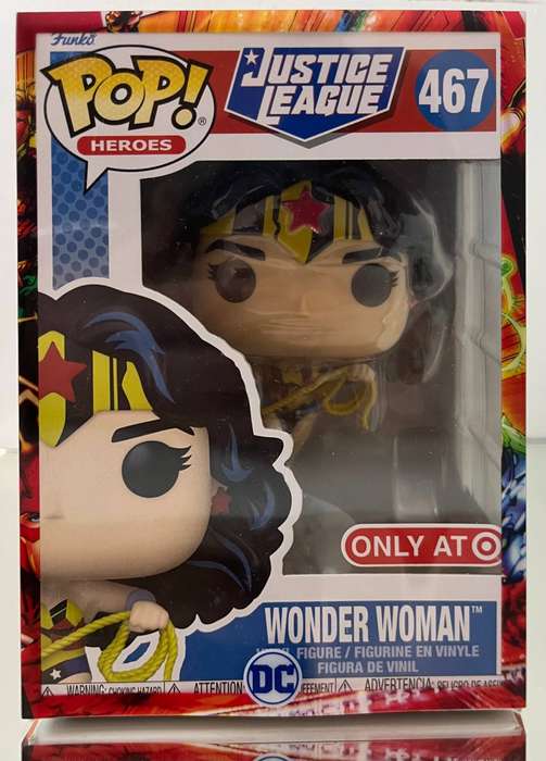  Wonder Woman #467  Justice League  Target Exclusive  Funko Pop! Heroes