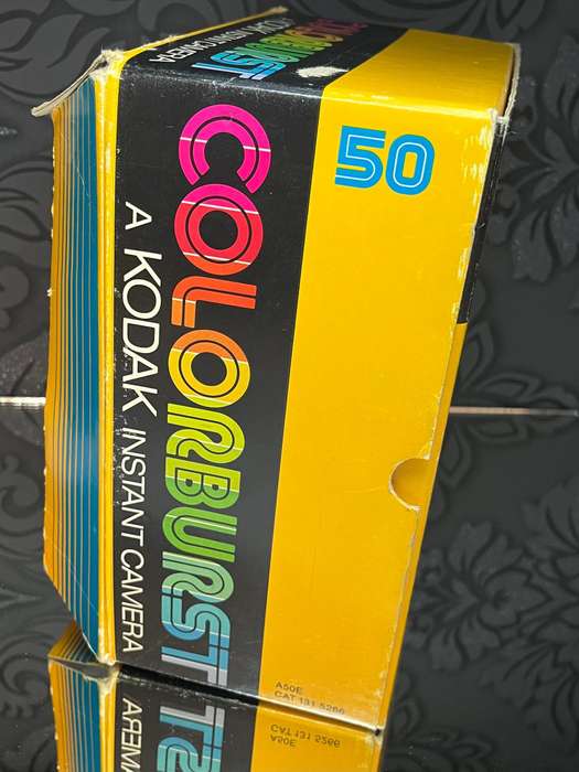 Kodak Colorburst 50 Instant Camera with Box & Film  Untested Vintage