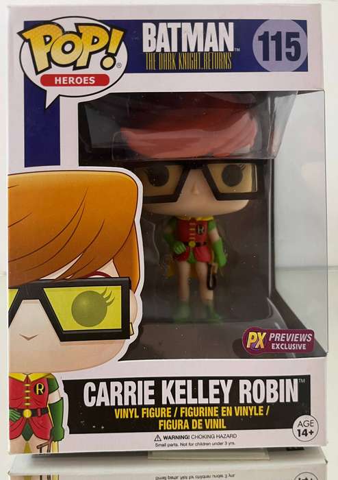 Funko Pop! Batman The Dark Knight Returns Carrie Kelley Robin #115  PX Previews Exclusive