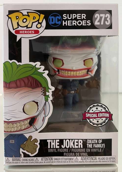 Funko Pop! DC Super Heroes The Joker (Death of the Family) #273  Special Edition