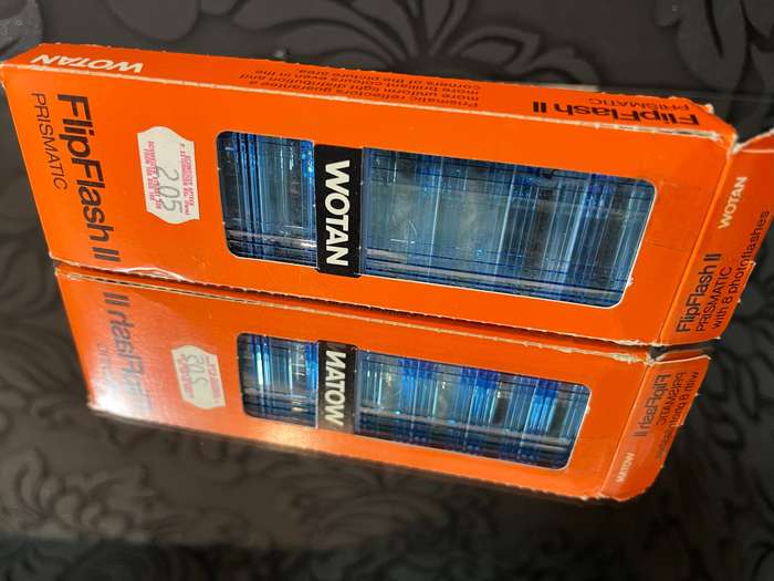 Vintage WOTAN FlipFlash II Prismatic  Camera Flashbulb Units
