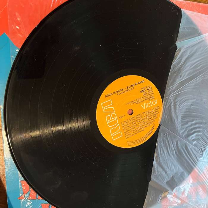 Elvis Presley  Rock Is Back LP (RCA / Magic of Music)  Vintage Vinyl Record