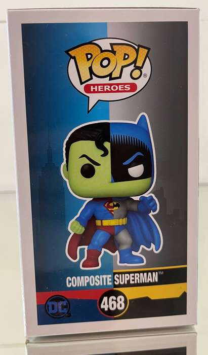 Funko Pop! DC Heroes Composite Superman #468  Entertainment Earth Exclusive (Limited Edition)