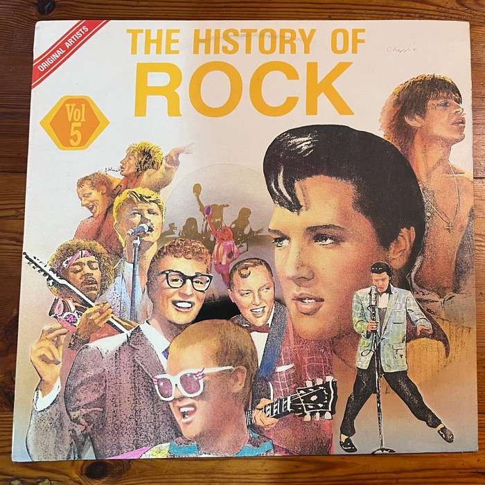  History of Rock Vol. 5  The Age of Awareness (1986)  Iconic Elvis Cover  Various Artists