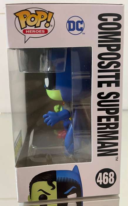  Funko Pop! DC Heroes  Composite Superman #468 (Entertainment Earth Exclusive, Limited Edition)