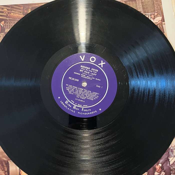 My Fair Lady Original Soundtrack LP  Audrey Hepburn, Rex Harrison (CBS Records, 1964)