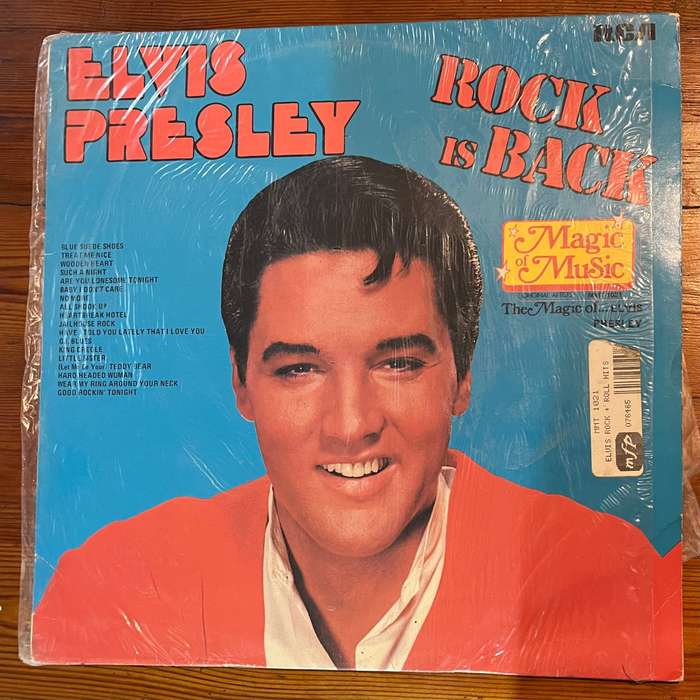 Elvis Presley  Rock Is Back LP (RCA / Magic of Music)  Vintage Vinyl Record