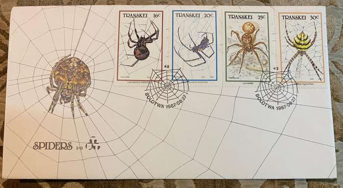 FDC 1987 - Bolotwa Spiders