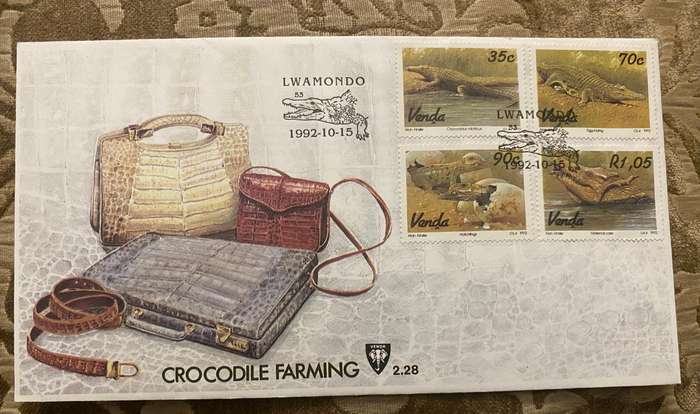 FDC 1992 - Crocodile Farming