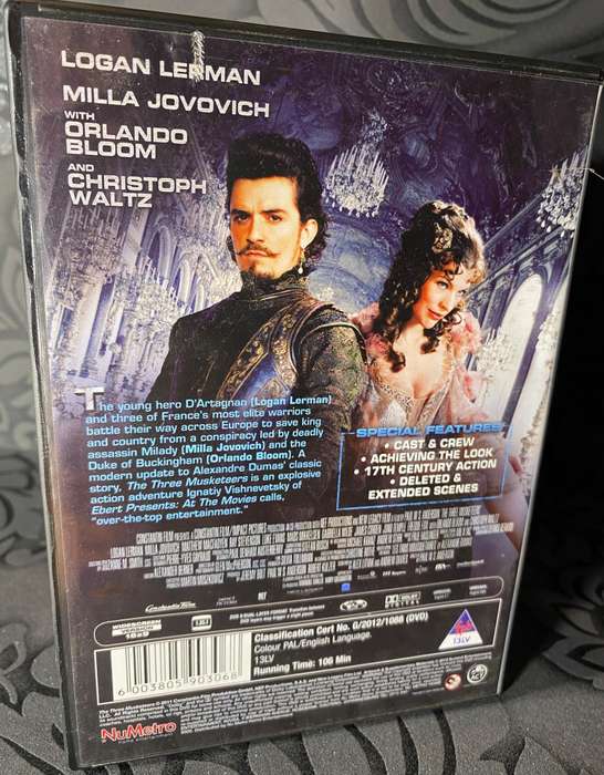 The Three Musketeers (DVD)  Action, Adventure & Classic Drama